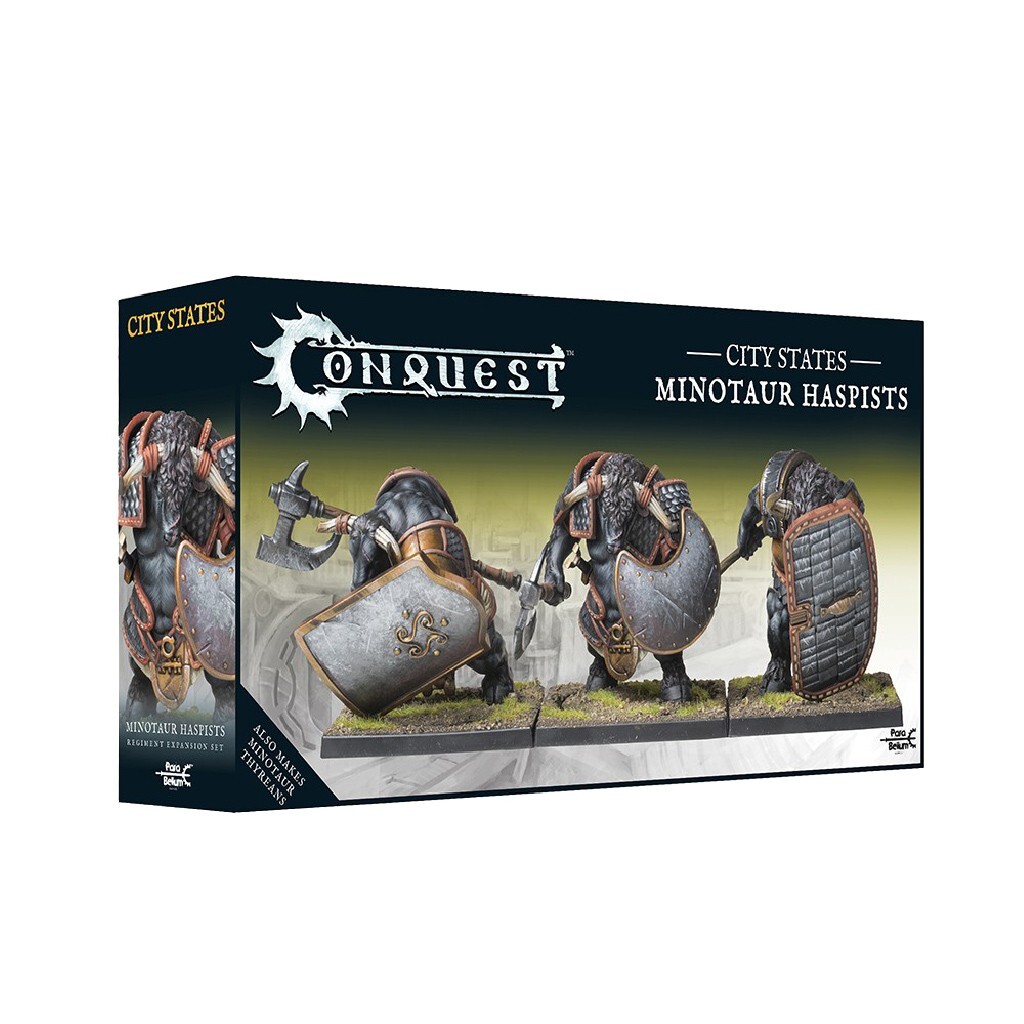 ГОРОДА-ГОСУДАРСТВА: МИНОТАВР ХАСПИСТА Conquest Miniatures Game Para Bellum