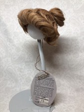 7-8 Sized Doll Wig by Playhouse Synthetic Lady Deborah Strawberry Blonde 22