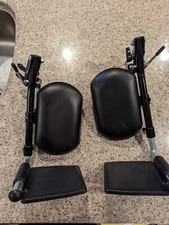 Wheelchair Elevating Legrests with Padded Calf Pads 1 pair