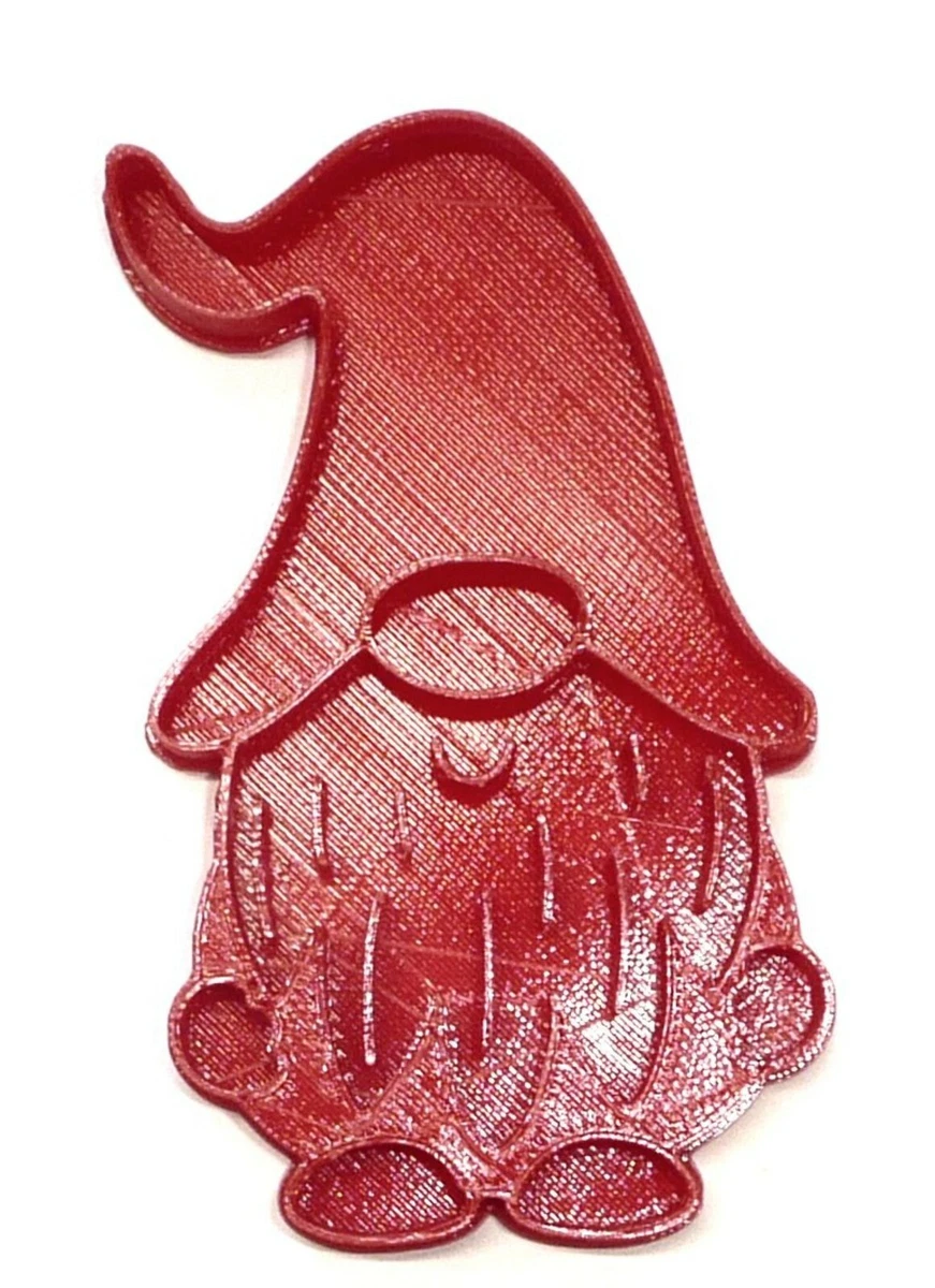 GNOME 3 DWARF GOBLIN MYTHICAL CREATURE COOKIE STAMP EMBOSSER MADE IN USA  PR4507 | eBay