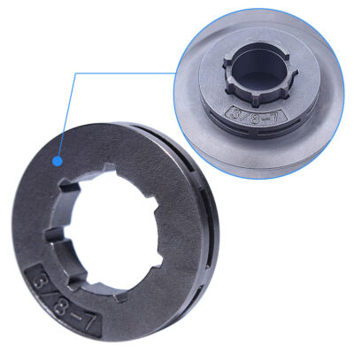 2 Pezzi 3/8 "Picco 7 Denti Piccola Motosega Scanalata Pignone Per Husqvarna Echo Stihl Motosega - Foto 11