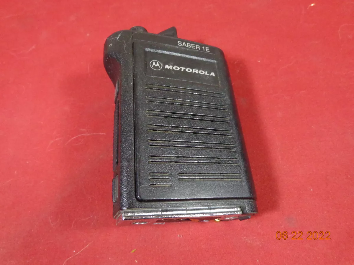 Motorola Saber 1E VHF 24 ch FIRE RESCUE Portable Radios with belt clip FREE SHIP