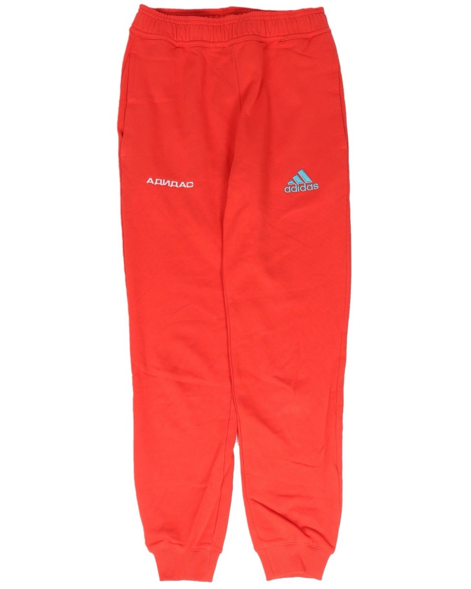 DS NWT Gosha Rubchinskiy x Adidas Sweatpants Red Cyrillic CY1743