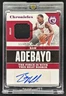 2017-18 Chronicles Bam Adebayo Signature Jersey Pink Auto RC #/49 Heat