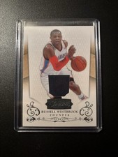 2010-11 RUSSELL WESTBROOK PANINI TIMELESS TREASURES MATERIAL SP game used 20/49!