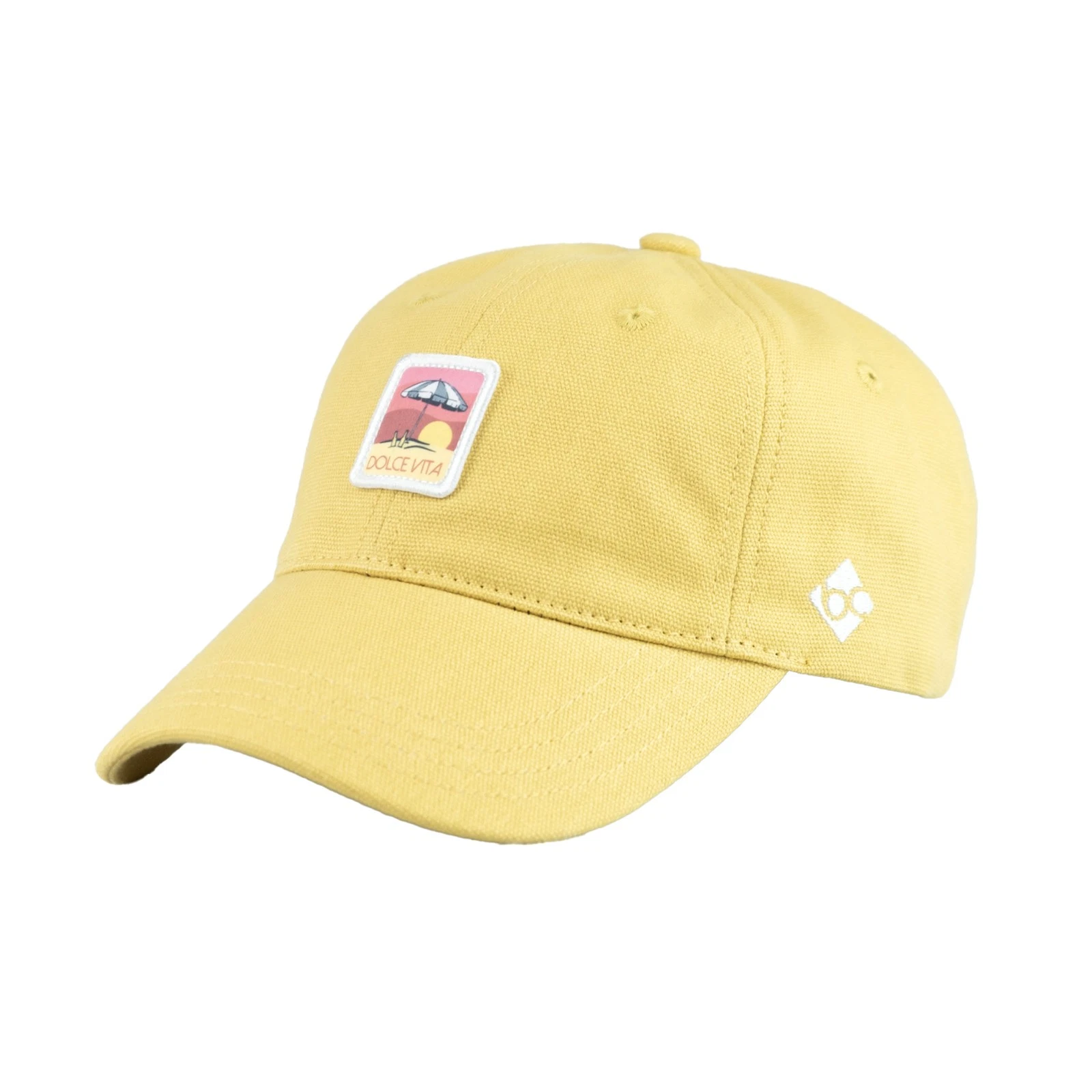 Bavarian Caps Cap "Dolce Vita" - Yellow (Dadhat) One Size Baseball Cap Strapback