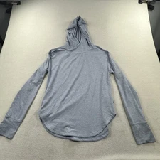 REI Co-op Shirt Womens Small Blue Sahara Shade Hoodie Lightweight Outdoor