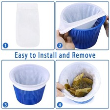 Hot Tub Filter Socks 40 Pack - Pool Basket Ac...