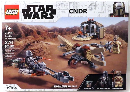 NEW Lego Star Wars Mandalorian SEALED SET 75299 Trouble on Tatooine w/ Baby Yoda