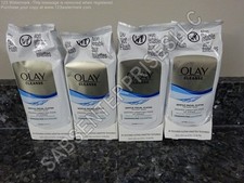 120 OLAY Cleanse Gentle Facial Cloths Pre-Moistened Facial Wipes 4 packs of 30 