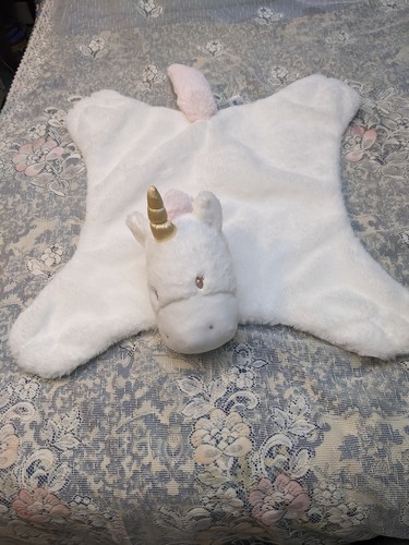 Baby Gund Cómodo Acogedor Luna Unicornio Peluche 22" Lovey Manta Abdomen Tiempo Mat Satinado - Imagen 2 de 12