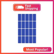Royal Green Metallic Blue Rectangle Labels, 40 x 19mm, 1000 Pack