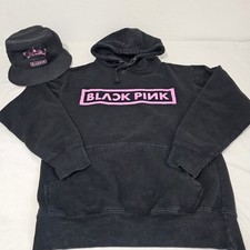 BLACKPINK Hoodie  Official Bucket Hat Set YG Entertainment Bravado Merch Unisex