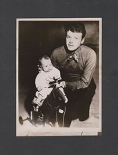 Vintage REX BELL & BABY (Husband of Clara Bow) 
