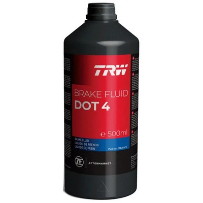 TRW Brake Fluid  DOT4  Bremsflüssigkeit - 0,5 Liter - 500ml