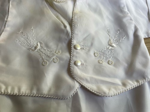 Vintage Madonna Baby Boy Christening Outfit, 3-6 Months - Picture 5 of 5