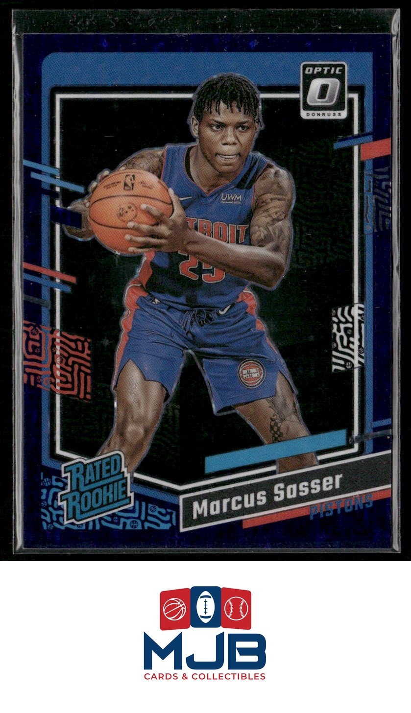 2023-24 Optic Marcus Sasser Purple Stars 1st Off the Line #/17 Rookie #242