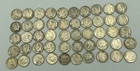 50x 90% Silver Roosevelt Dimes $5 Face Pre-1964