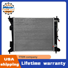13415 Aluminum Radiator Oe Style For 2013-16 2017 Hyundai Veloster Turbo 1.6l L4