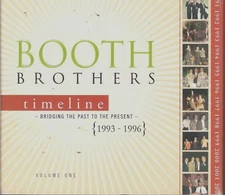 BOOTH BROTHERS....."TIMELINE".........{ 1993 - 1996 }..VOL. ONE....3-CD DISC SET