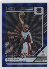2024 Panini Donruss EuroLeague Legends Holo Blue Laser 39/49 Luis Scola #176 3d3