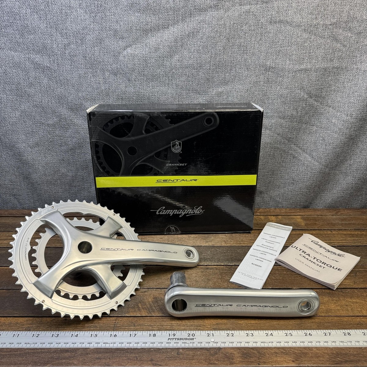 Campagnolo Centaur 11-Speed Ultra Torque Crankset 172.5mm 34/50T