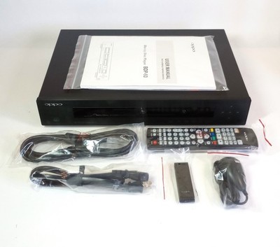 OPPO BDP-93 Blu-ray Disc Player Complete Kit w/ New Remote & Accessories