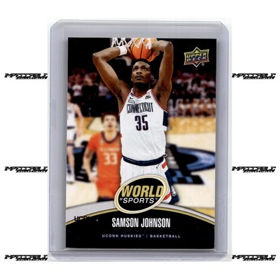 2025 Upper Deck World of Sports - #54 Samson Johnson Rookie