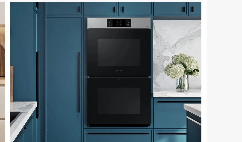 Samsung Bespoke 30 inch Stainless Steel Smart Double Electric Wall Oven - Image 4 of 4