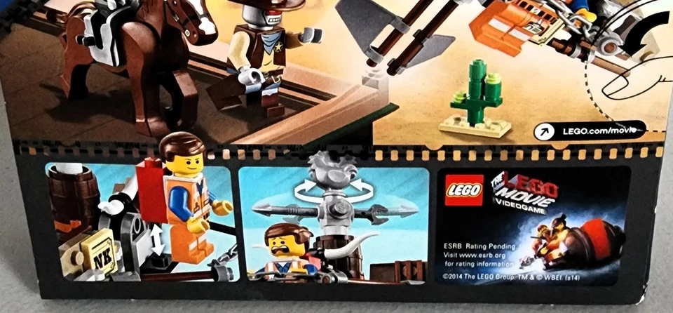 Lego 70800 The Lego Movie ~ GETAWAY GLIDER ~ NISB retired EMMET HORSE Deputron - Image 4 of 4