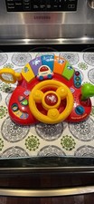 Vtech Baby Turn  Learn Driver Toy Yellow Ages 6-36 mo Toddler Musical Activity.