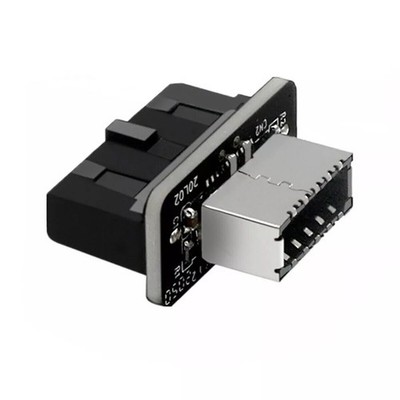 USB3.0 Interner Header auf USB 3.1/3.2 Typ C Front Typ E Adapter 20pin auf 19pin