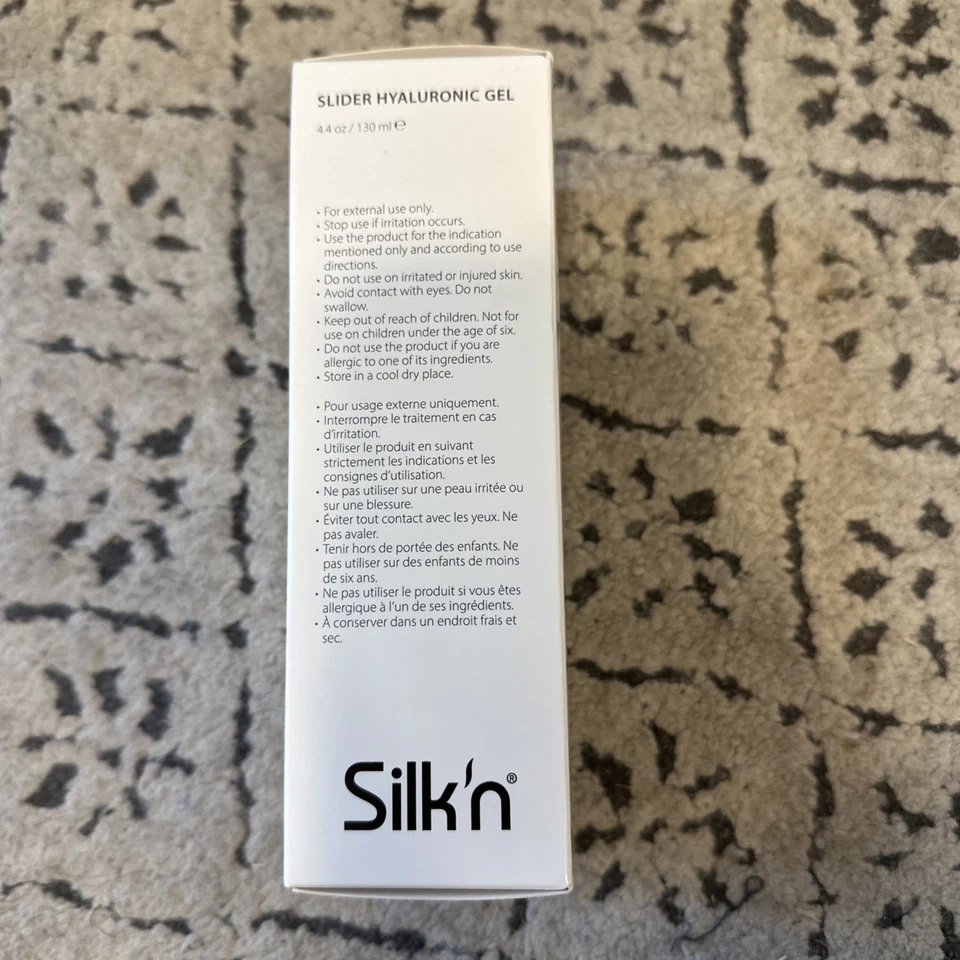 Silk'n Slider 透明质酸凝胶 4.4 盎司 有效期至 04/2027 密封 — 第 4/4 张图片