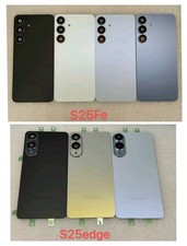 Back Battery Cover Door Rear Glass Housing For Samsung Galaxy S25FE S25 edge