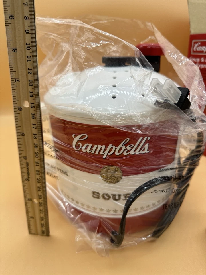 Campbell's Soup & Noodle Express Todo en Uno Agitador Colador Cocina CS-1SM 22oz Foto 3 de 4
