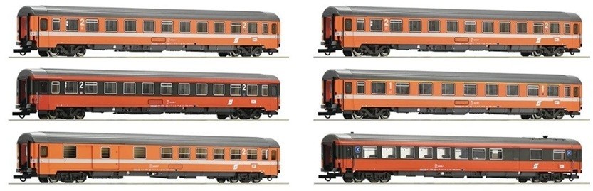 Roco &Ouml;BB EC Maria Theresia Ep.4 WIEN-Z&Uuml;RICH NEU 74043 + 74044 zu Rh 1044 74045