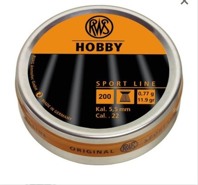 Umarex RWS Hobby Airgun Pellets .22 cal200/ct