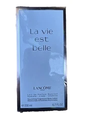Lancome La Vie Est Belle Perfume Body Lotion 6.7 oz SEALED Women's Lotion