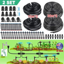 Micro Sprinkler Garden Watering System 80m/262ft Automatic Drip rrigation System