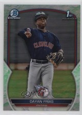 2023 Bowman Chrome Prospects Lunar Glow Refractor Dayan Frias #BCP-26 6o3