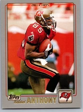 2001 TOPPS REIDEL ANTHONY #157 TAMPA BAY BUCCANEERS