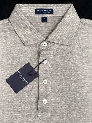 NWT$195 Peter Millar Crown Crafted BRI Men's M Tidewater Cotton/Silk Stripe Polo