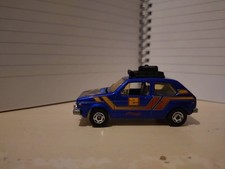hot wheels vw golf/rabbit mk1 blue opening bonnet 2011 Thailand in gc