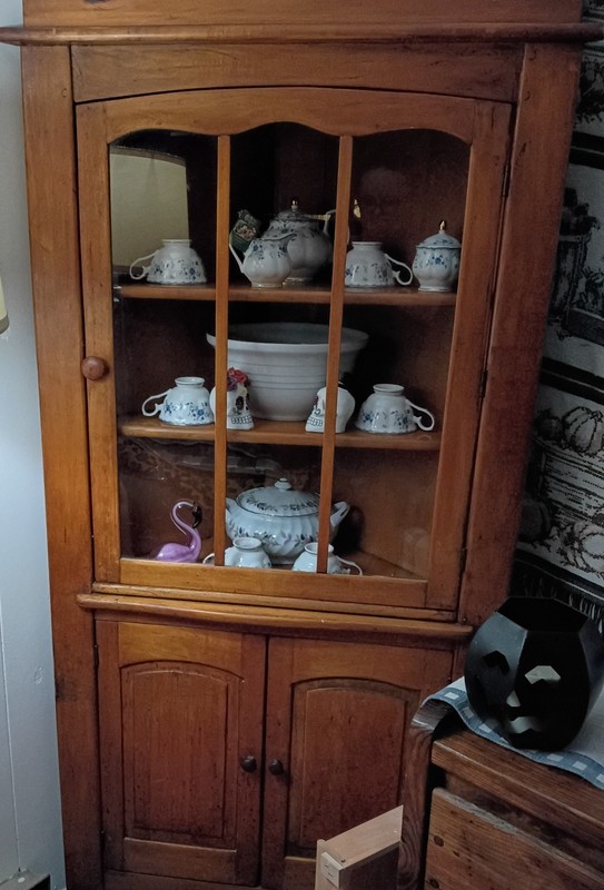 corner cabinet antique
