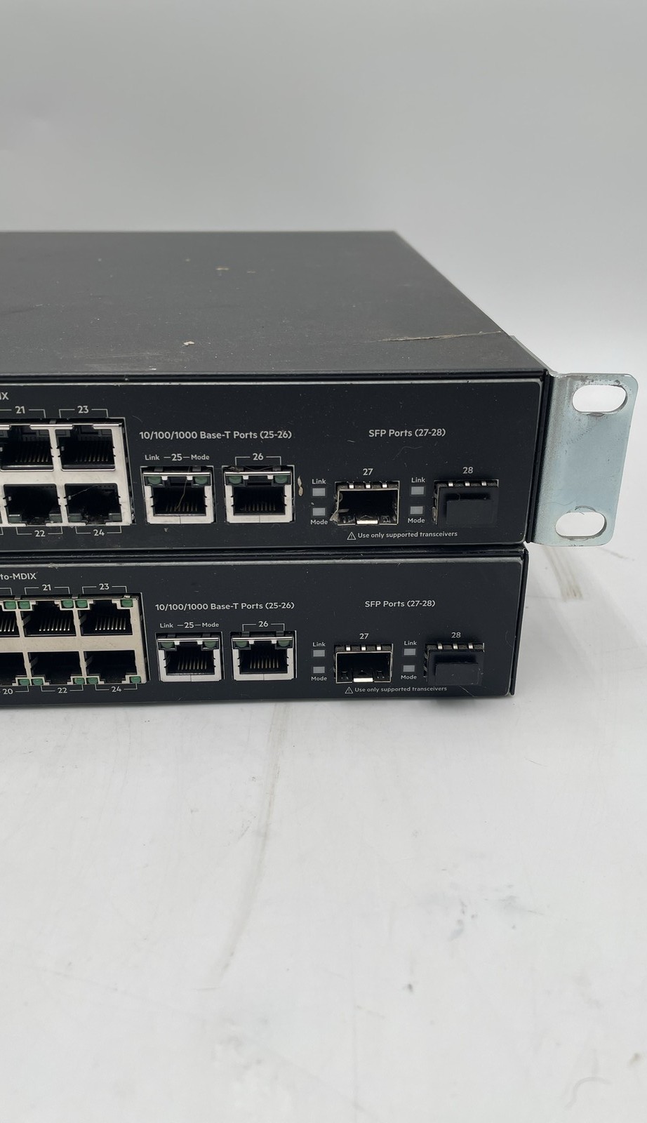Aruba 2530-24 PoE+ Switch J9779A 24-Port Managed Network Switches Lot Of 2