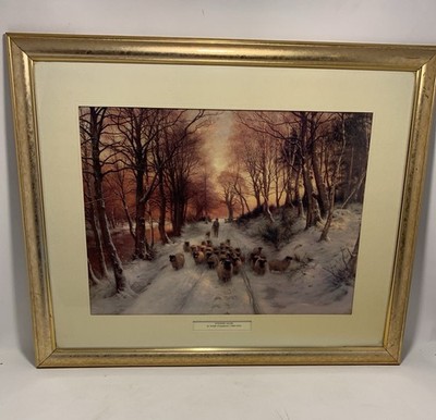 Joseph Farquharson Druck Multi Evening Glow gerahmt [von.I1]