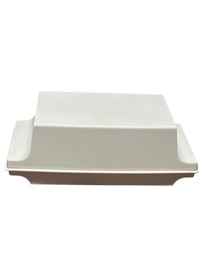TUPPERWARE ALMOND DOUBLE STICK BUTTER DISH KEEPER 1512 Vintage