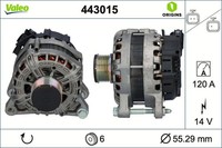 Valeo Generator FüR CitroüN DS Passend FüR Fiat Opel Peugeot Vauxhall