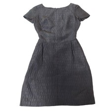 PRADA Vintage Silk Dress Knee Length Dark Brown Excellent Condition