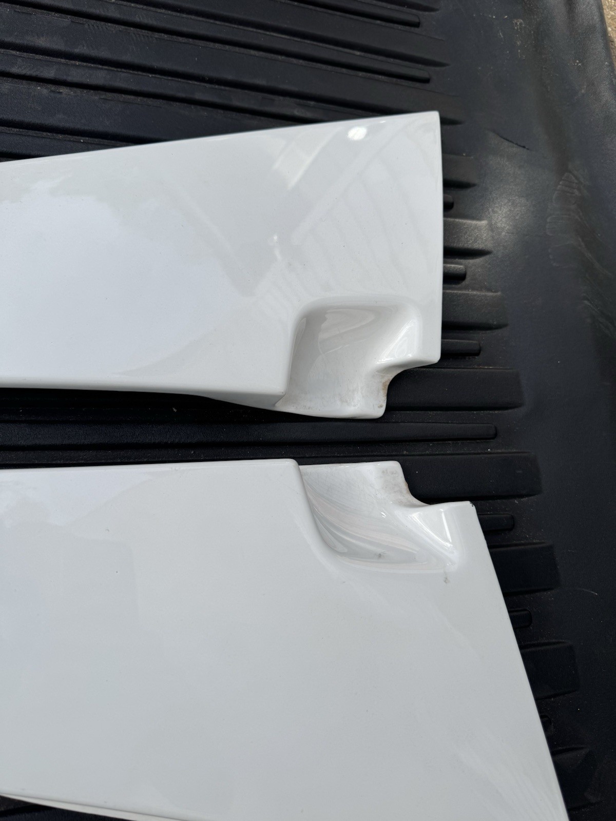 1991 91 ACURA NSX LEFT RIGHT LH RH CENTER OUTER B PILLAR GARNISH COVER